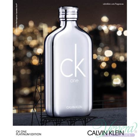 CK One Platinum Edition Calvin Klein for women and .